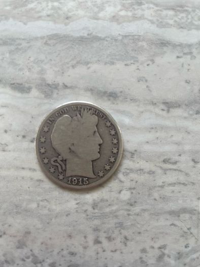Barber USA Half Dollar 1915
