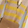 Linea WEEKEND Striped Cotton Knit Sz L (Fit 10-12UK) - Bnwt Rrp 55 Image 8