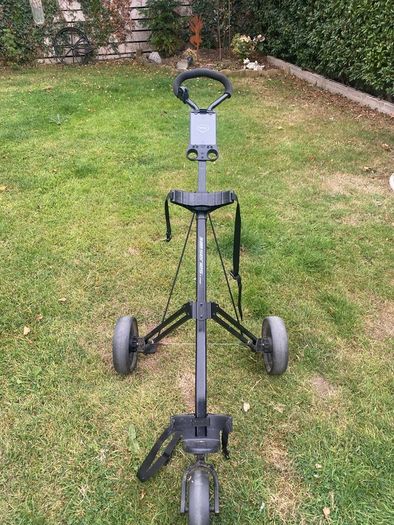 Masters golf push trolley