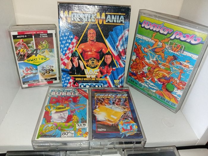 Collection Of Commodore 64 Games All As Seen Tested And Working