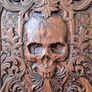 Carved wooden Gothic style panel,  40 cm x 32 cm Image 2
