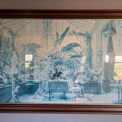Framed Art Print of Conservatory/ Greenhouse