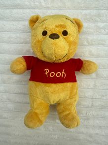 TY Beanie Winnie The Pooh Plush Soft Toy approx.  27 cm. Used Please see photos