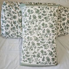 Double Duvet, Mattress Cover and Memory Foam Pillow Set