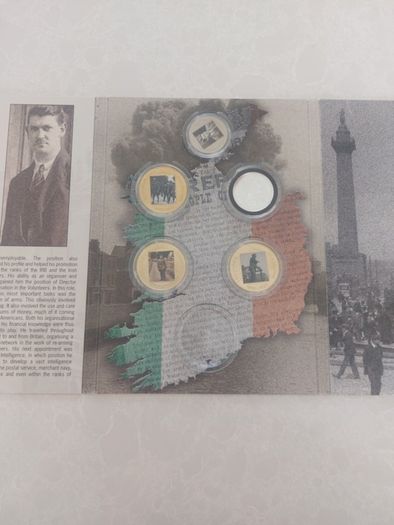 Michael collins coin set .999 silver