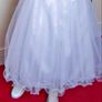 Ballet length Communion Dress and Veil Image 2