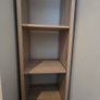 Slim Oak 4-Tier Bookcase/Shelving Unit Image 2