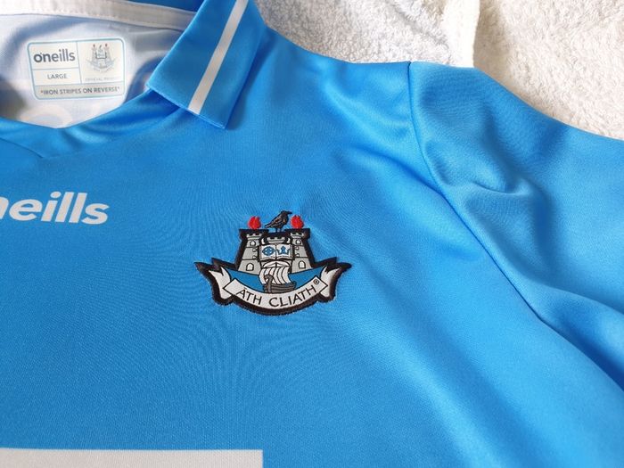 Dublin Gaelic Football Home Jersey 2020 to 2021 Large Adult Shirt O'Neills GAA