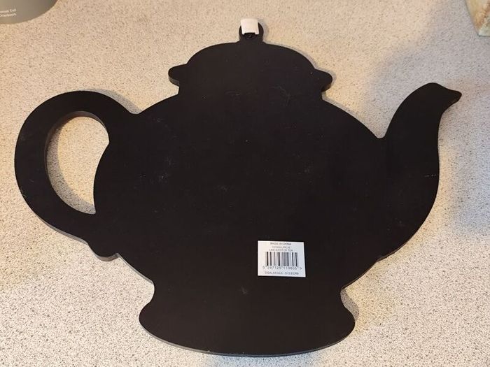 Teapot Wall Art - "Life is Like a Pot of Tea" Kitchen Sign