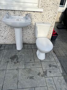 toilet & wash hand basin