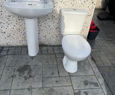 toilet & wash hand basin
