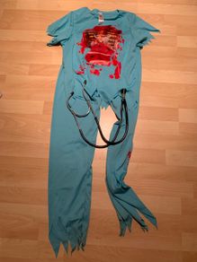 Doctor Death Halloween Costume 10 - 12 years