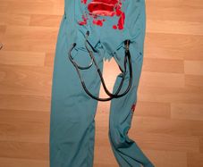 Doctor Death Halloween Costume 10 - 12 years