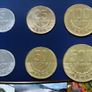 Costa Rica BUNC certificated coins set Image 2