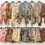 Set of oversize shirt + shorts with a brown tiger pattern Image 4