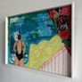 Original Art Swim Art Sea Swim Art Deco Style Image 7