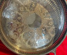 Silver plated tray