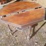 Octagonal Two Tier Table Image 6