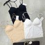 Black top with thin straps Image 4