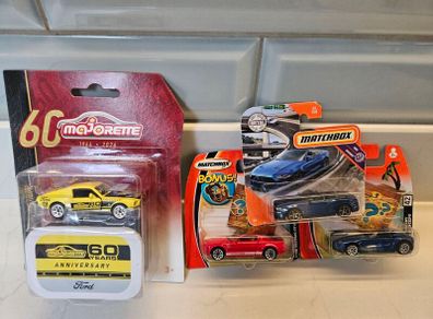 Ford Mustang Cobra GT Concept Convertible Shelby Matchbox Majorette