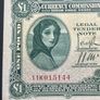 Ireland 1937 Lady Lavery Currency Commission 1 Pound Banknote Image 3