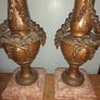 Pair of Antique French Vasees Image 3