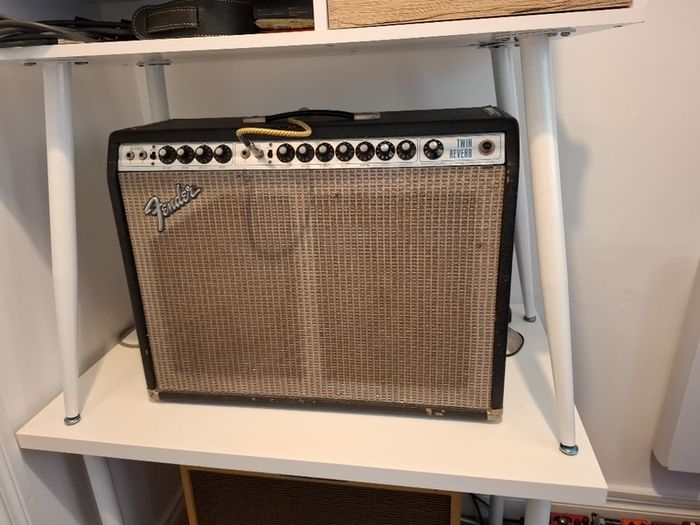 1972 Fender Silverface Twin Reverb