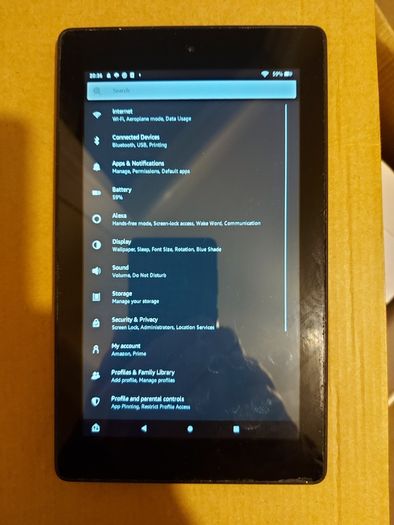 Amazon Fire 7 (9th Generation), 16GB, in excellent condition