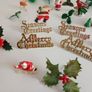vintage christmas cake decorations can post Image 3