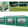 3 x 9 m Gazebo,  Protection Party Tent, MaterialHigh-Quality Garden Tent with 8 Side Panels, for Wedding, Party, Garden, Market Image 6