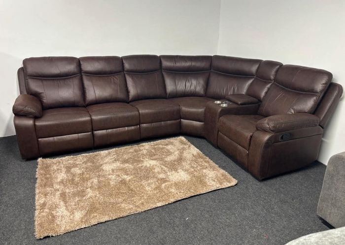 New Washington Modular Micro Fabric Recliner Sofa
