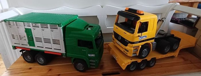Bruder trucks and trailers