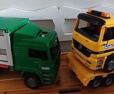 Bruder trucks and trailers