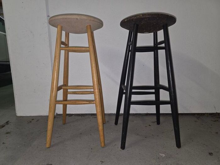 2  Drifted bar stool by Lars Beller fjetland