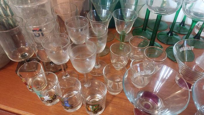 Fair Warning! Contents of my Glassware Cabinet are Being Photographed and Will be For Sale Shortly!!