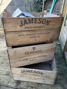 wooden crates