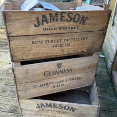 wooden crates