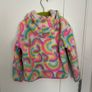 Rainbow hoodie / jumper for a girl, 122cm, 6-7 years Image 2