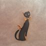 Vintage Black Cat Brooch Image 7