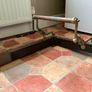 Very decorative antique brass and copper fender Image 5