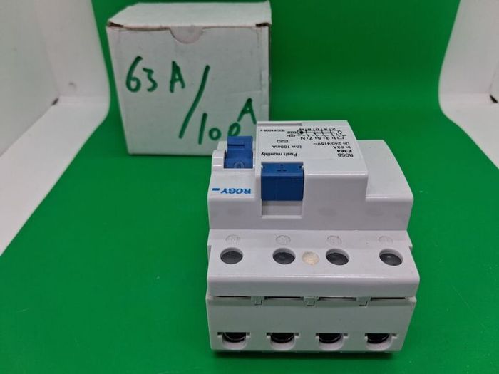 Postage - Circuit Breaker 63A 100mA 4P 240v - 415v