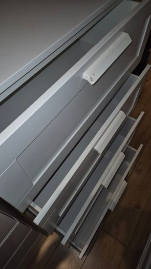 White Ikea Drawers