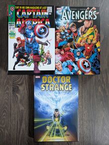 Classic Marvel Captain America Doctor Strange Avengers Omnibus Hardcover Comic Book Lot