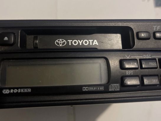 Toyota TF4300 Single DIN Vintage Radio Cassette Player