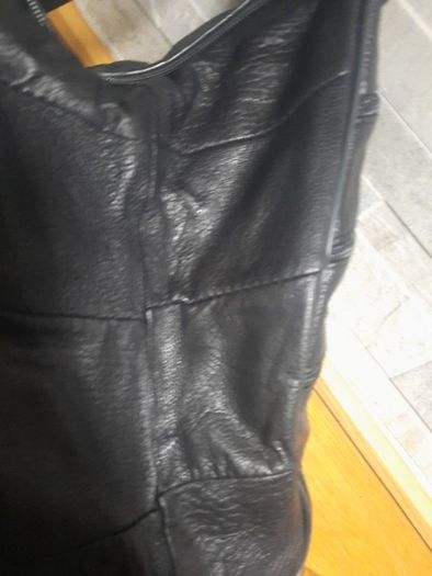 Leather rucksack