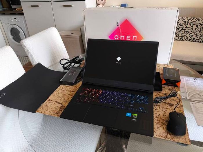 Brand New Gaming Laptop Hp Omen Intel i5 13420H 8/12 RTX4050 6GB 120W GDDR7 16GB DDR5 5600mhz 512GB NVMe PCIE 4.0 16.1" 1080p 144hz Ips 250nits Win11 RGB