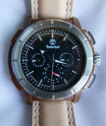 Timberland Analogue Beckman Leather Strap  Watch
