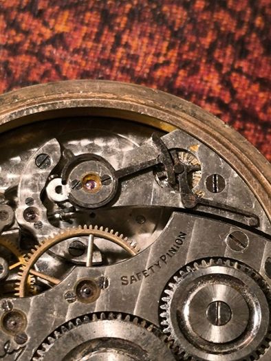 (10K Gold Filled) 1918 Hampden McKinley Pocket Watch - Parts / Repair