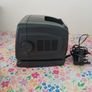 Vintage I-TEL 5" Black & White Portable CRT TV + AM/FM Radio Receiver (Model 0081) Image 4