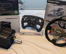 Fanatec CSL Wheelbase and Wheels